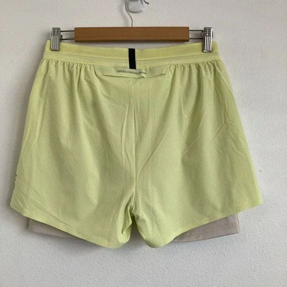 Run On Cloud Shorts Small Yello - Picture 5 of 6